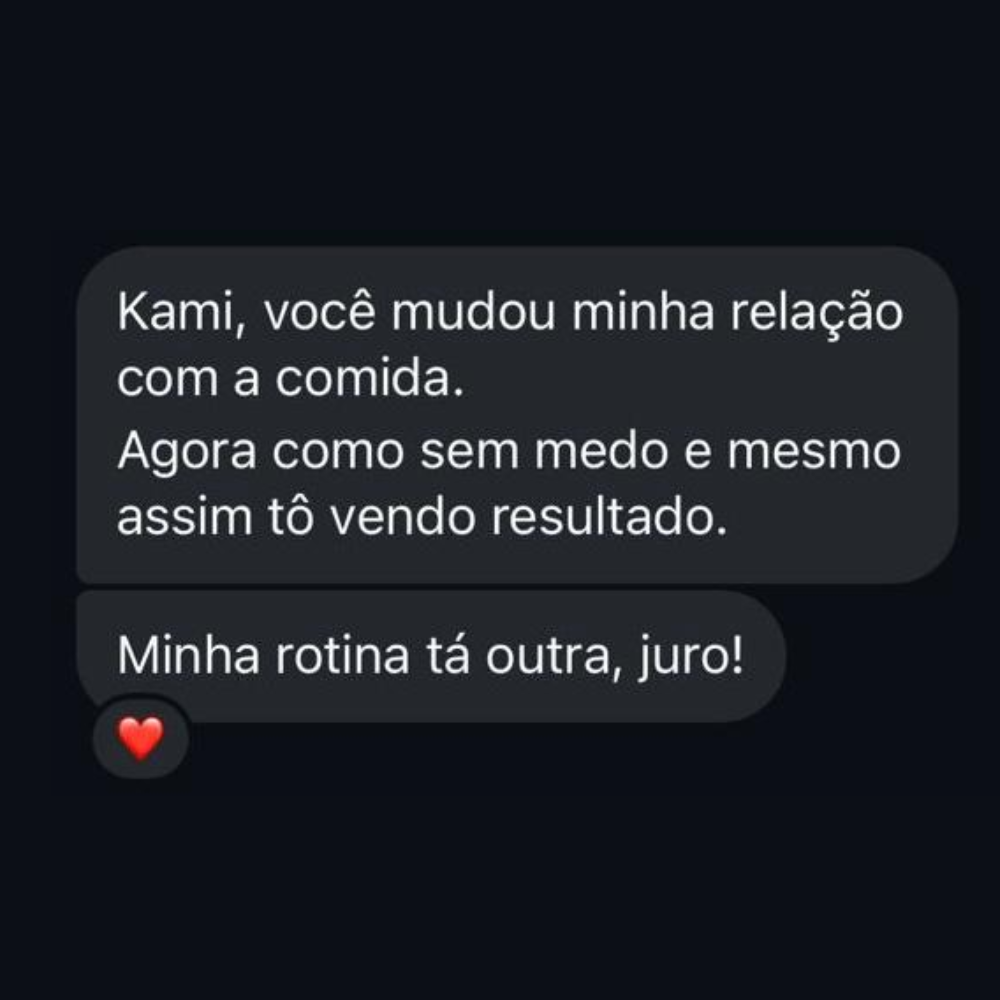 Ana Luiza, perdeu 4kg em 1 mês de Método KK.