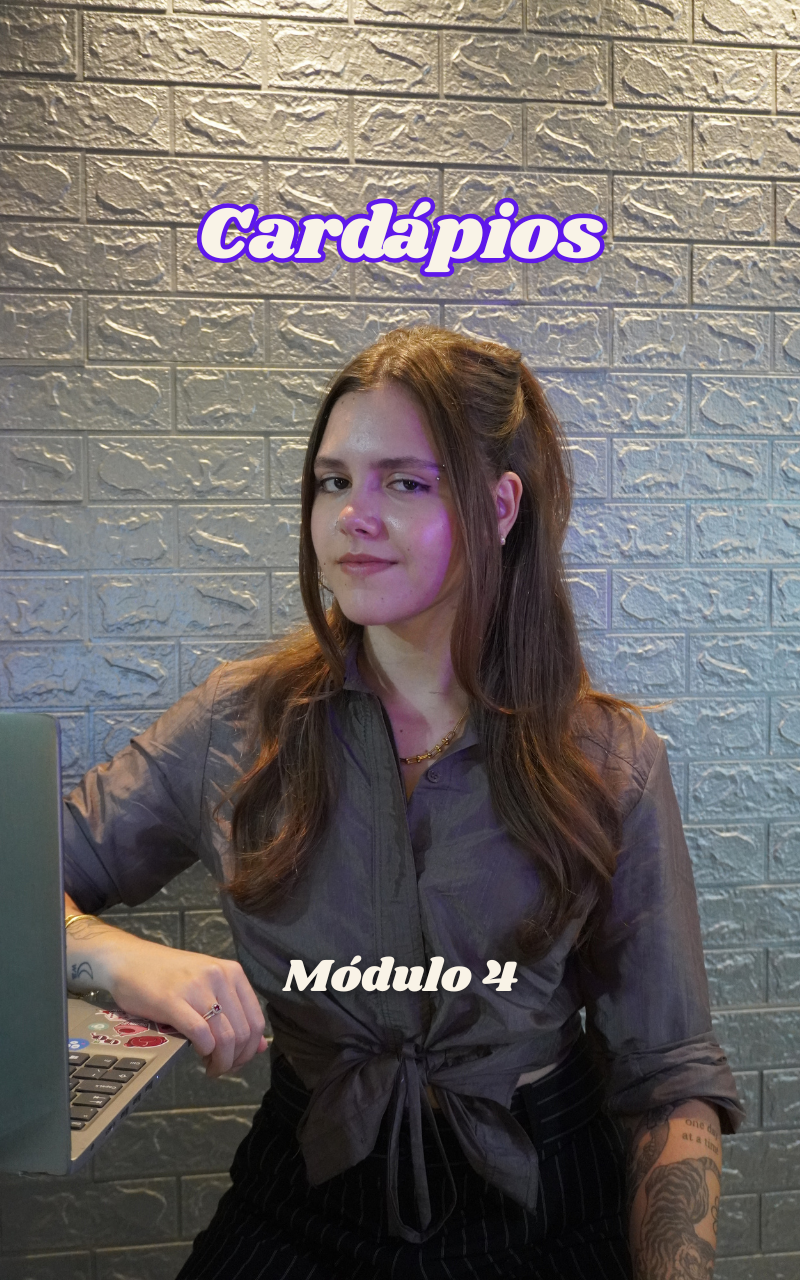Módulo com exemplos de cardápios para emagrecimento e organização alimentar.